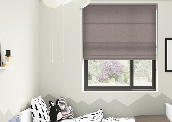 Knightsbridge, Smoke - Roman Blind - Image 3